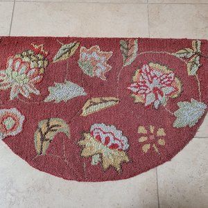 Colorful Bohemian Style Floor Mat.